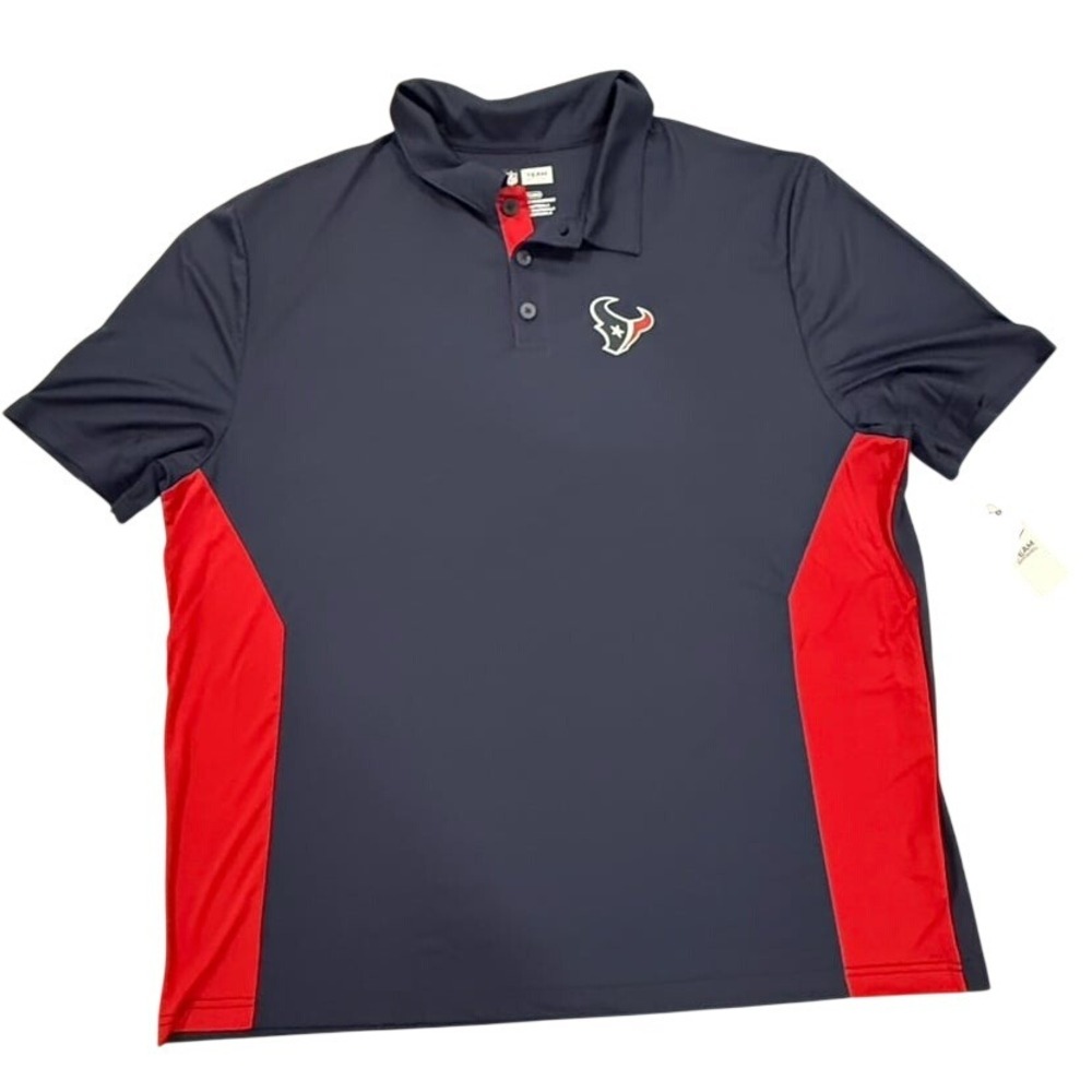 Houston Texans Men's Polo Shirt 3XL NWT